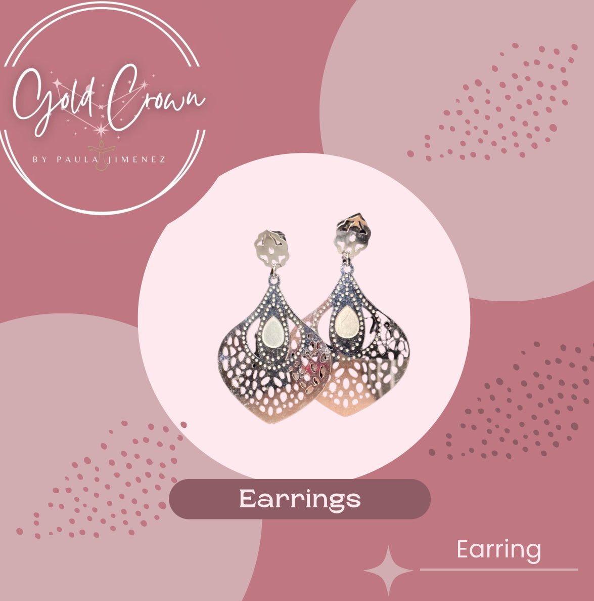 Earring silver